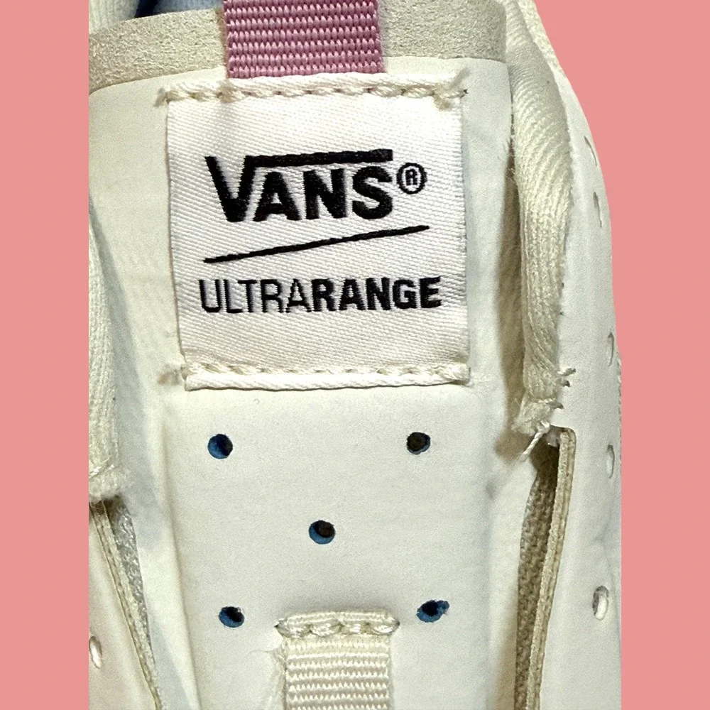 Vans‎ UltraRange EXO Cream Mauve Sneakers Womens 7 Mens 5.5 Excellent